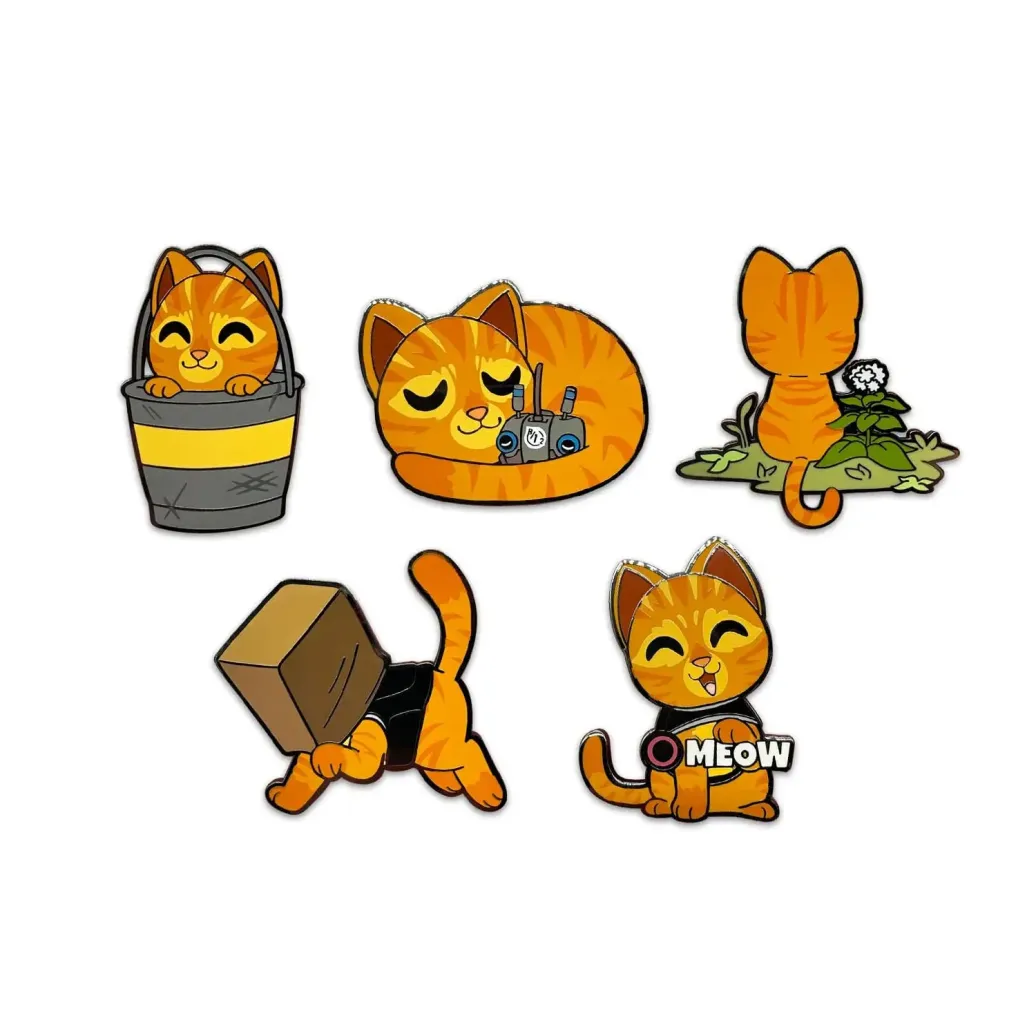 Stray Ansteck-Pins Set 9 cm (5)