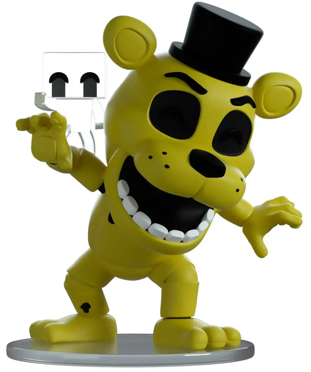 Five Night's at Freddy Vinyl Figur Haunted Golden Freddy 10 cm