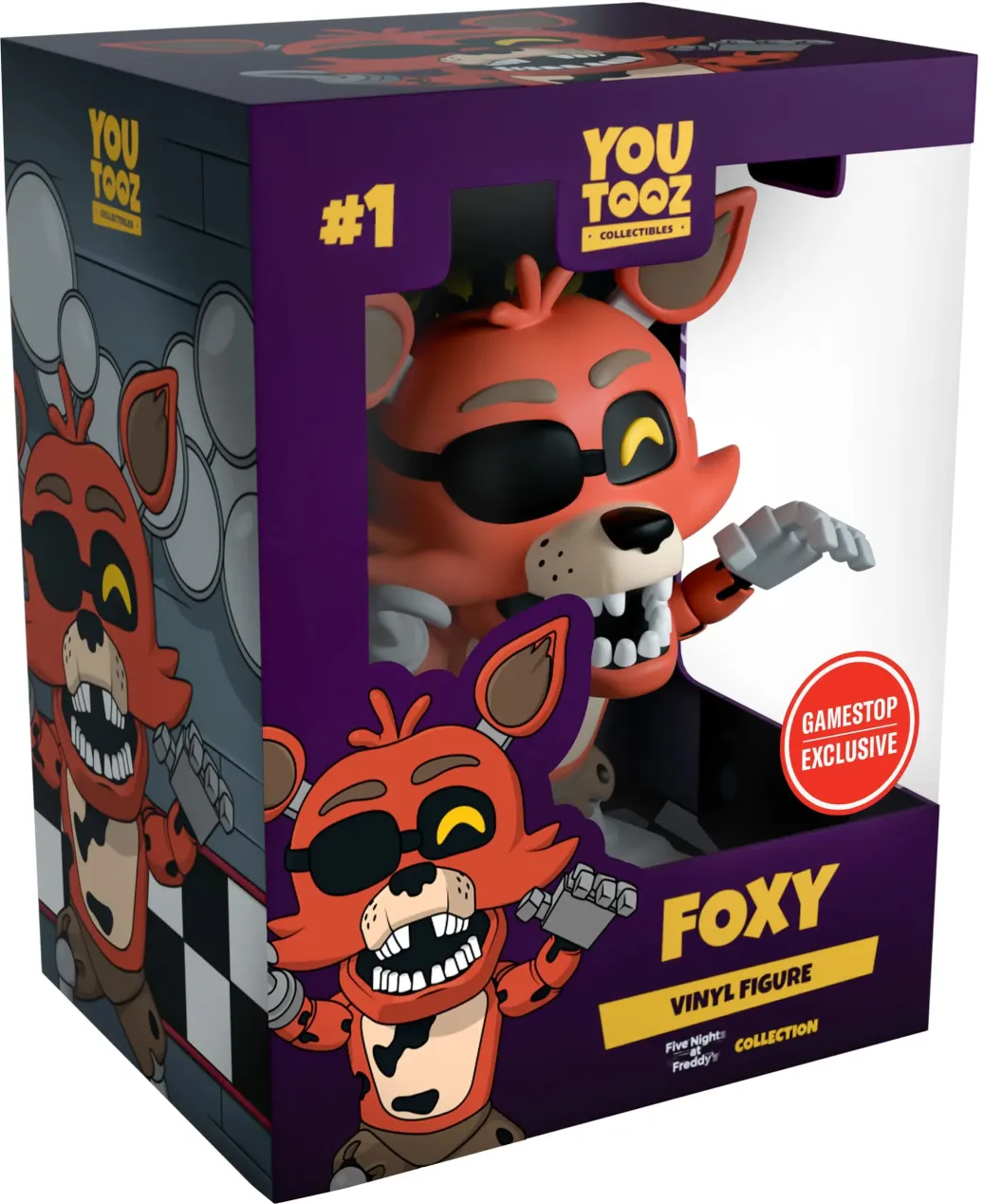 Five Nights at Freddy's Vinyl Figur Foxy 11 cm