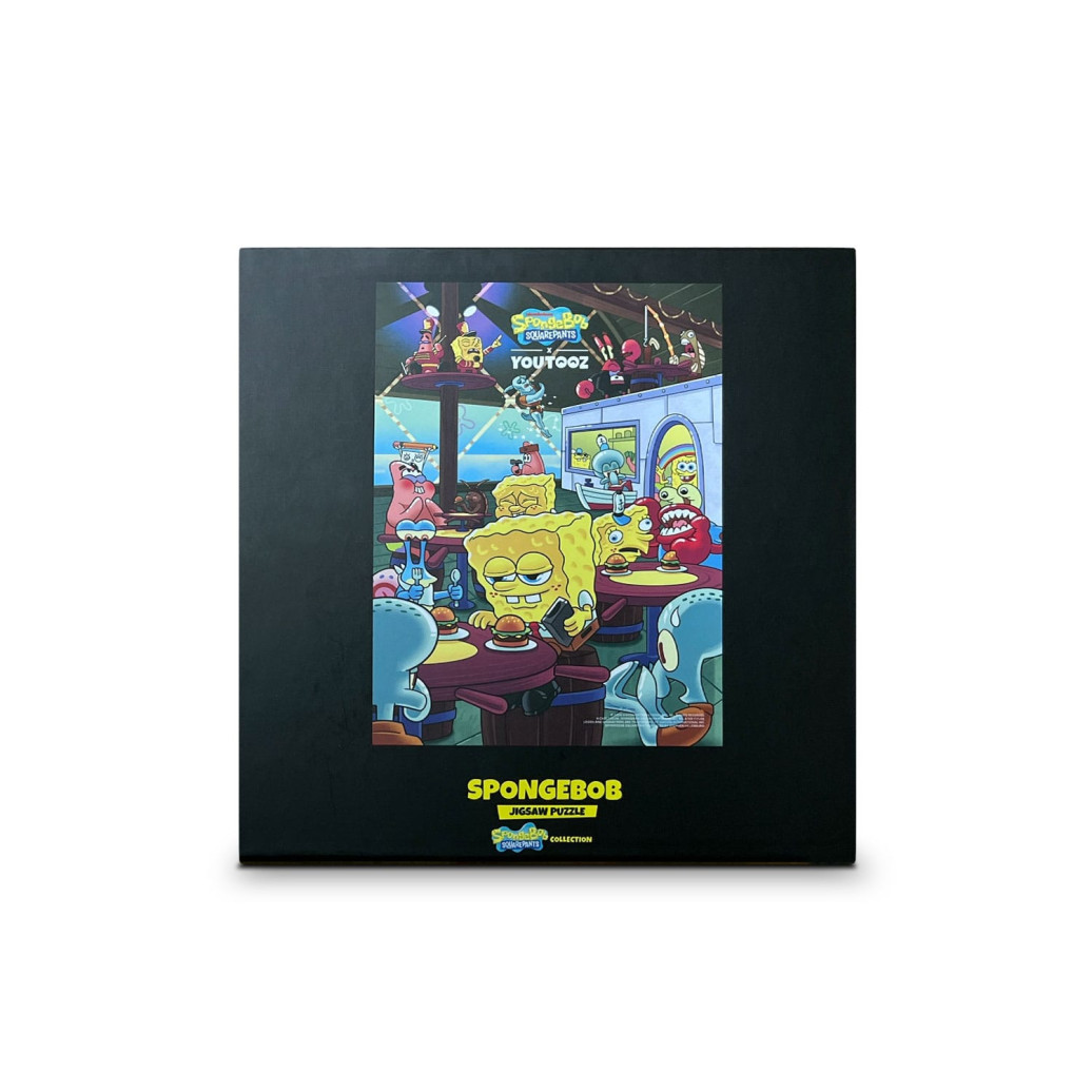 SpongeBob Schwammkopf Jigsaw Puzzle Krosse Krabbe (1000 Teile)