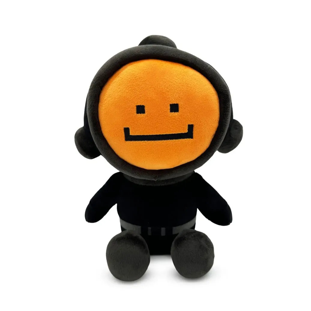 Content Warning Plüschfigur Orange 22 cm