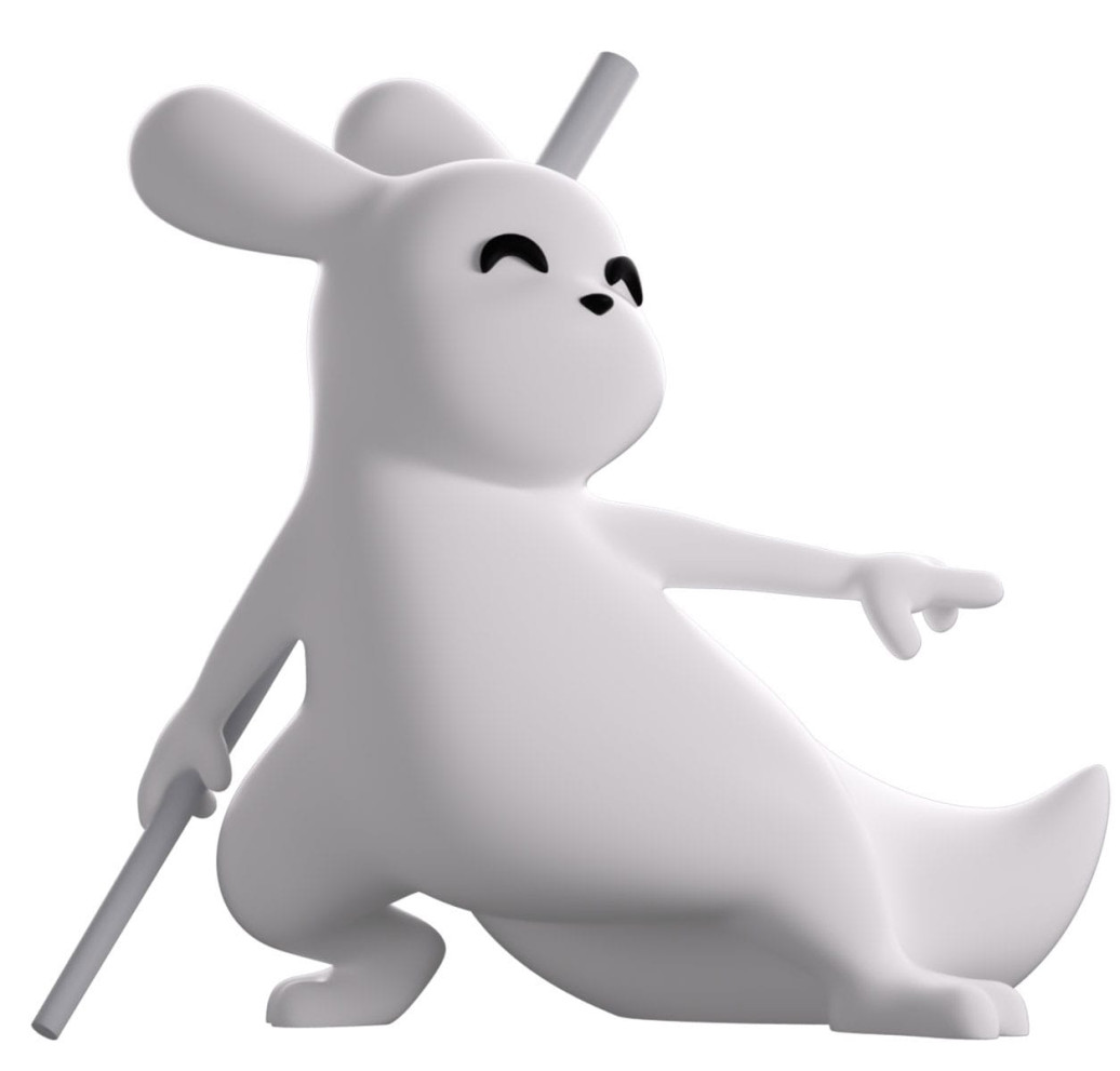 Rainworld Vinyl Figur Slugcat 10 cm