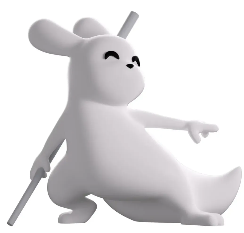 Rainworld Vinyl Figur Slugcat 10 cm