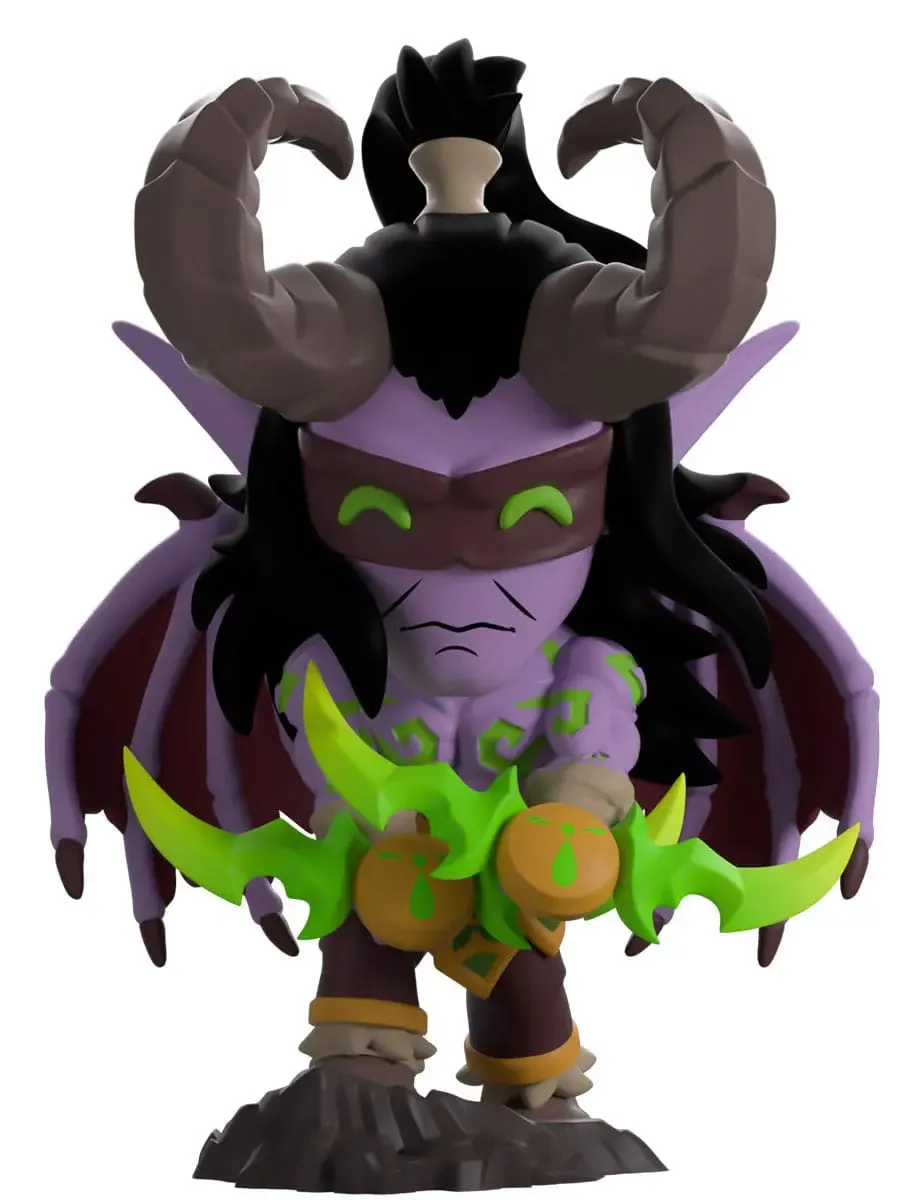 World of Warcraft Vinyl Figur Illidan Stormrage 13 cm