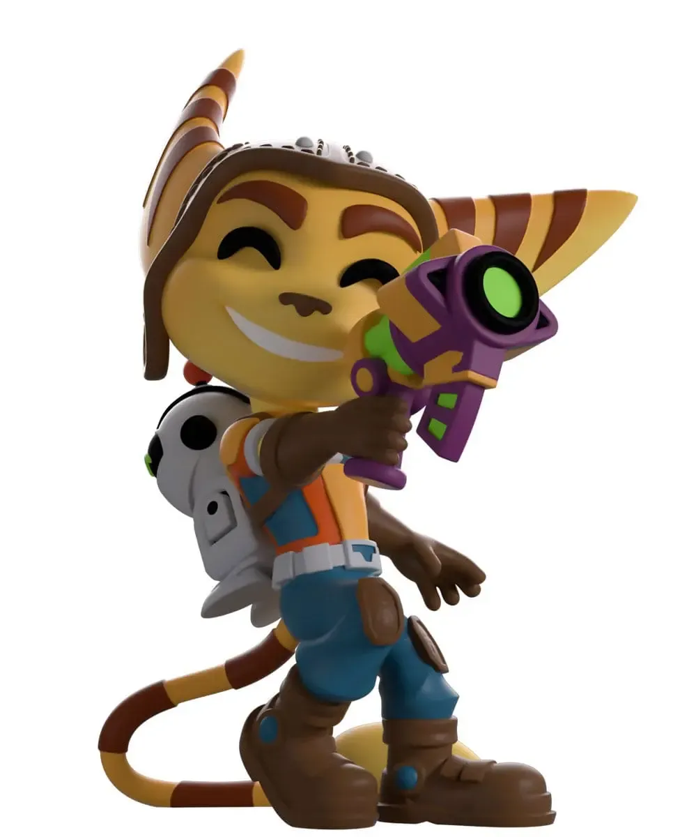 Ratchet & Clank Vinyl Figur Ratchet and Clank 10 cm