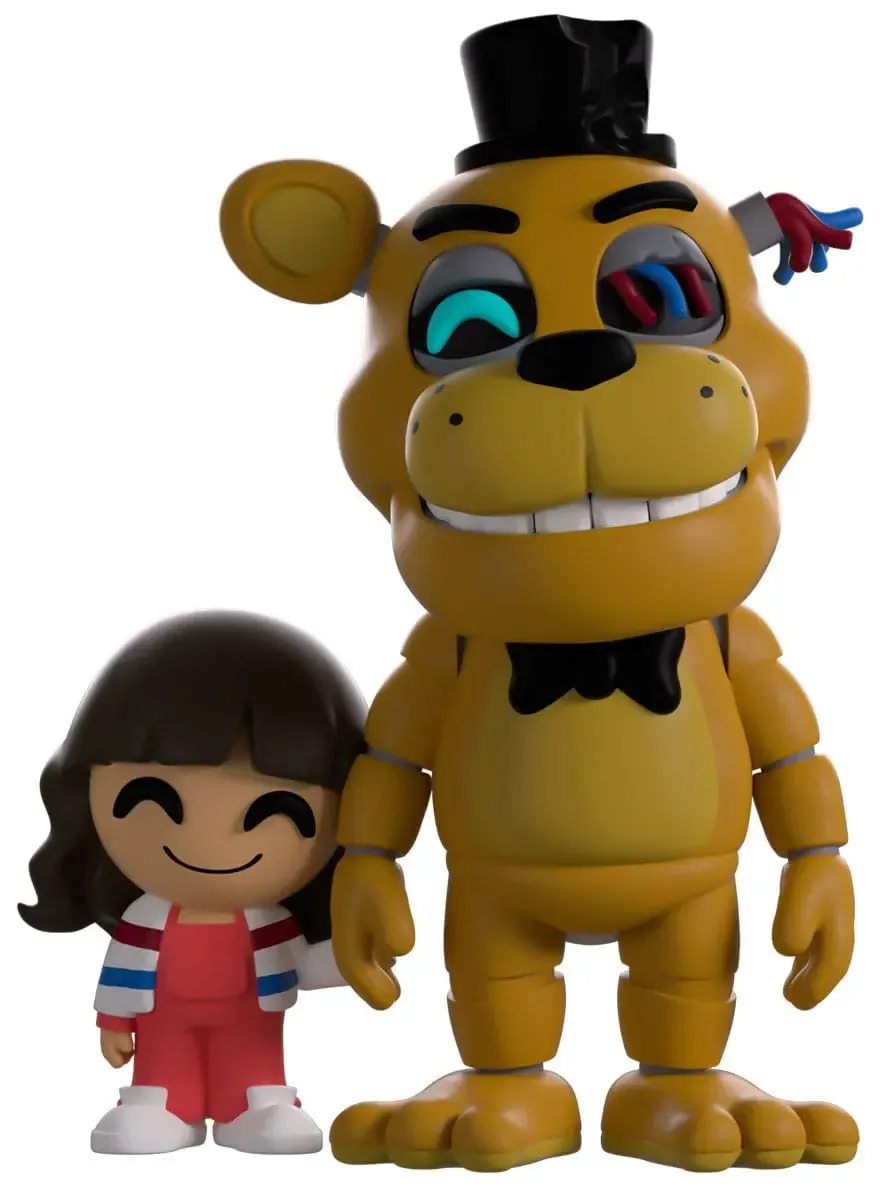 Five Nights at Freddy´s Vinyl Figur Abby & Golden Freddy 11 cm