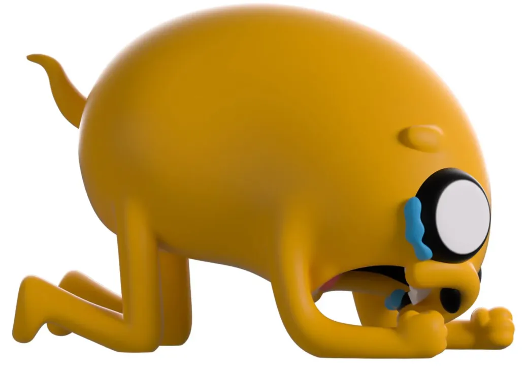 Adventure Time Vinyl Figur Screaming Jake 7 cm