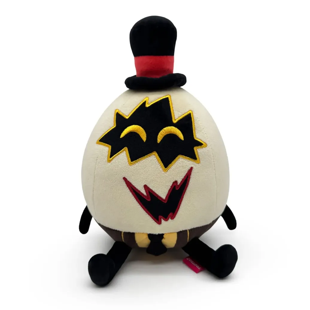 Hazbin Hotel Stickie Plüschfigur TeeHee Egg Boi 15 cm