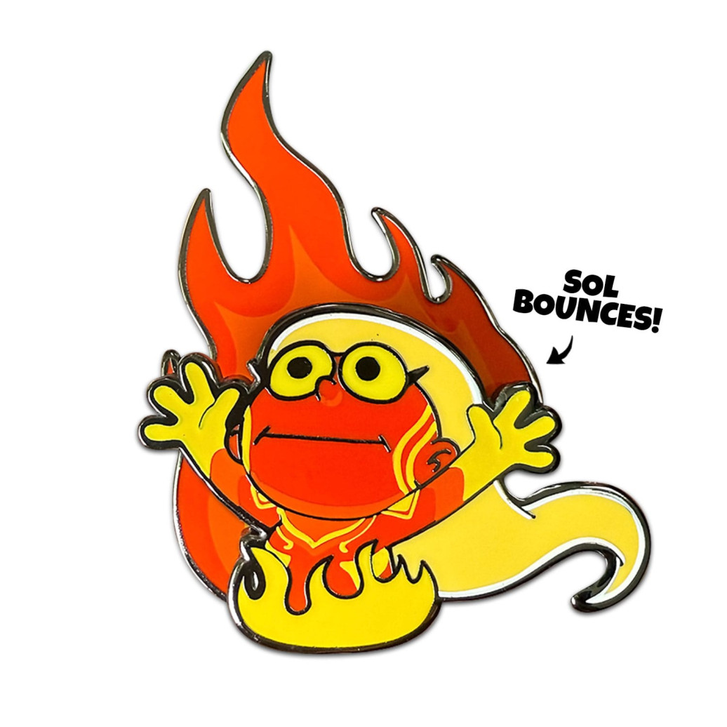 Smite 2 Ansteck-Pin Sol 5 cm