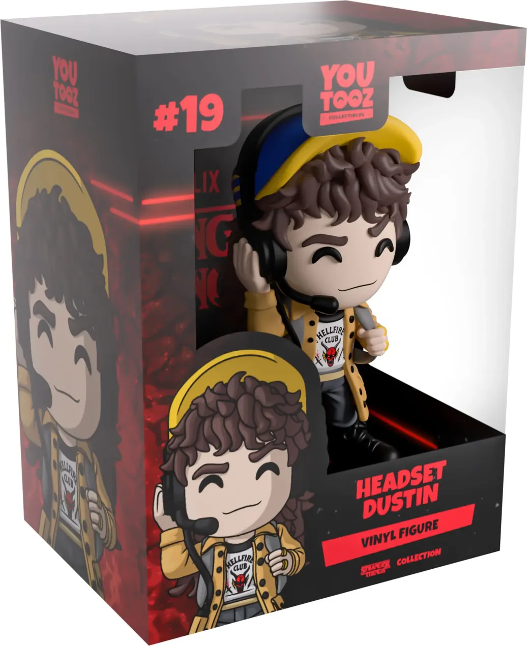 Stranger Things Vinyl Figur Headset Dustin 13 cm 
