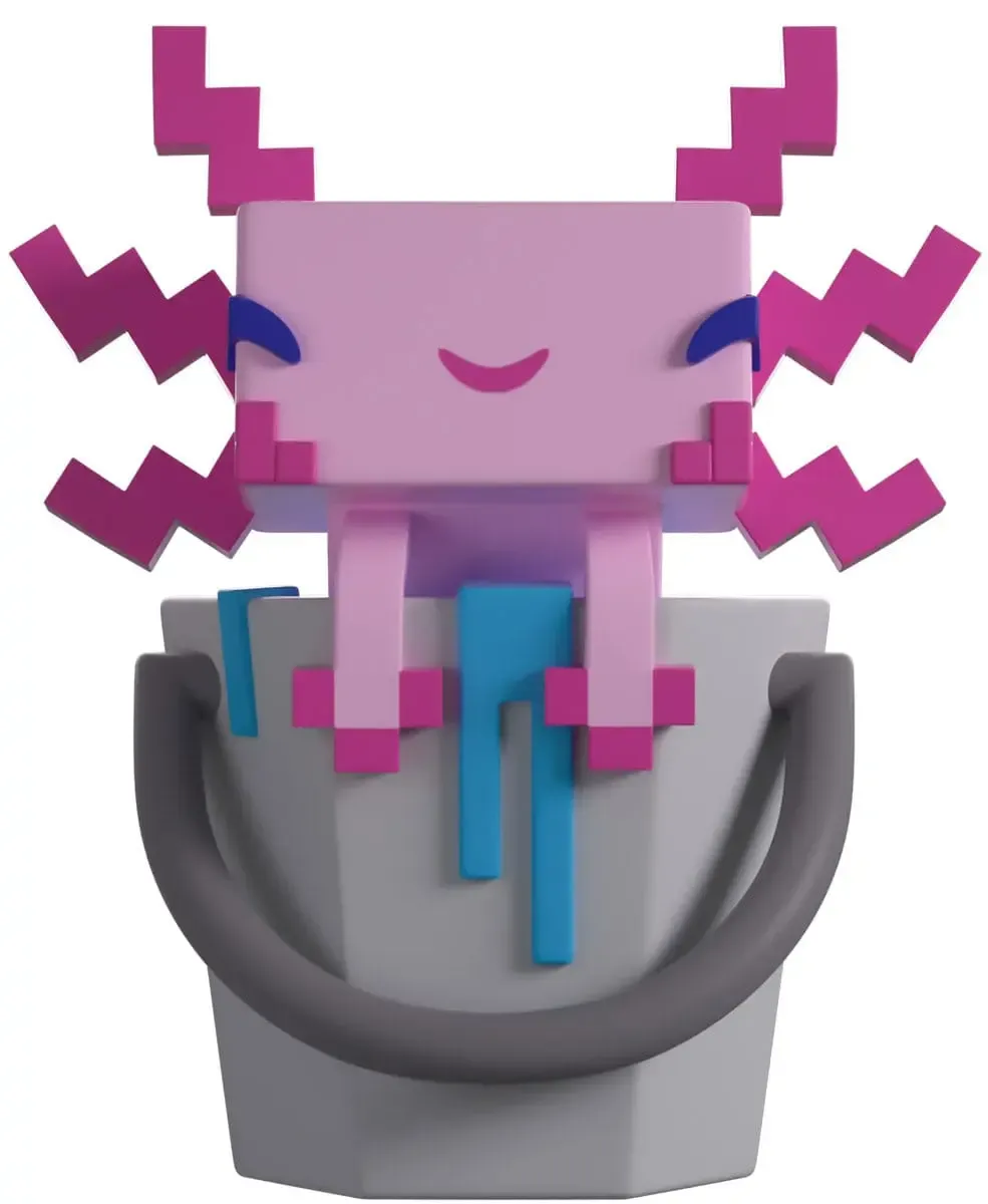 Minecraft Vinyl Figur Axolotl 10 cm