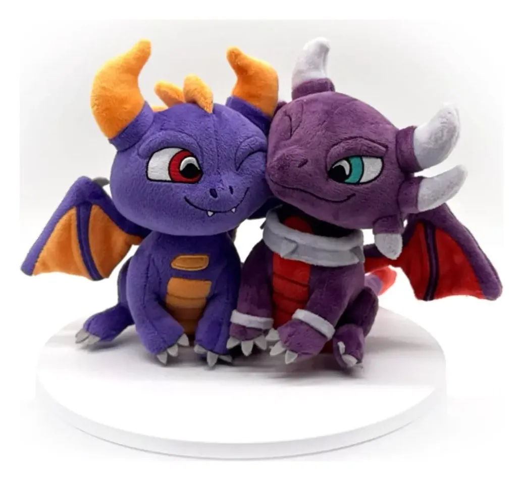Skylanders Plüschfiguren 2er-Pack Valentine´s Spyro & Cynder 15 cm 