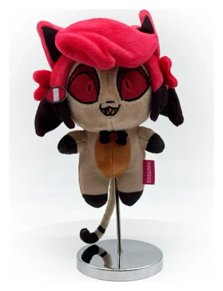 Hazbin Hotel Schlüsselanhänger Plüsch Alastor Kitty 13 cm