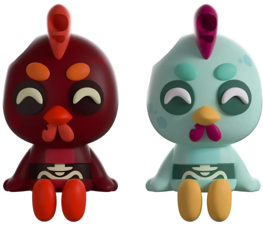 Super Animal Royale Vinyl Figuren Bwoking Dead Monitor Buddiez 7 cm 