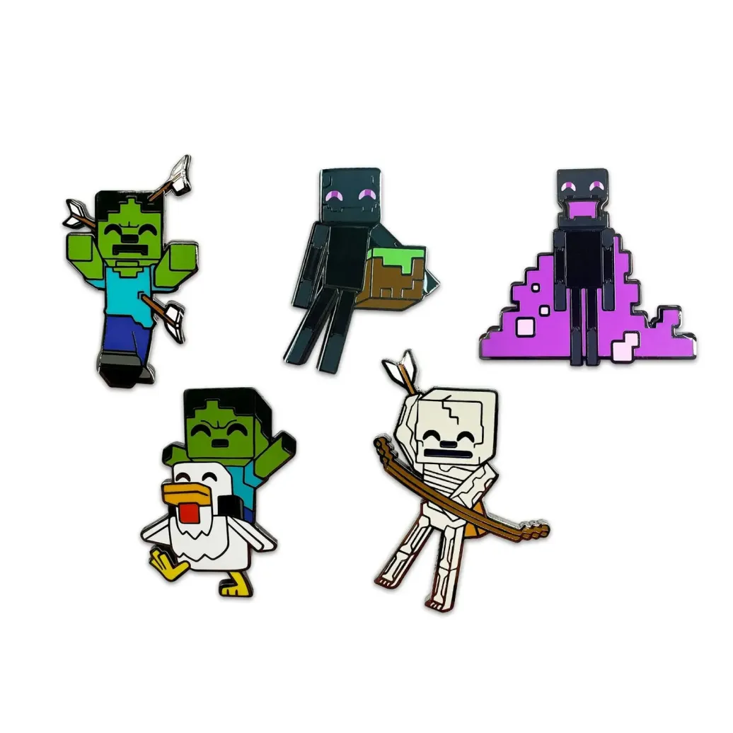 Minecraft Ansteck-Pins Set #2 5 cm (6)