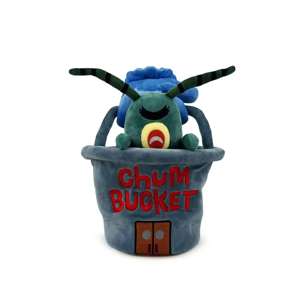 SpongeBob Schwammkopf Plüschfigur Plankton Chum Bucket 22 cm