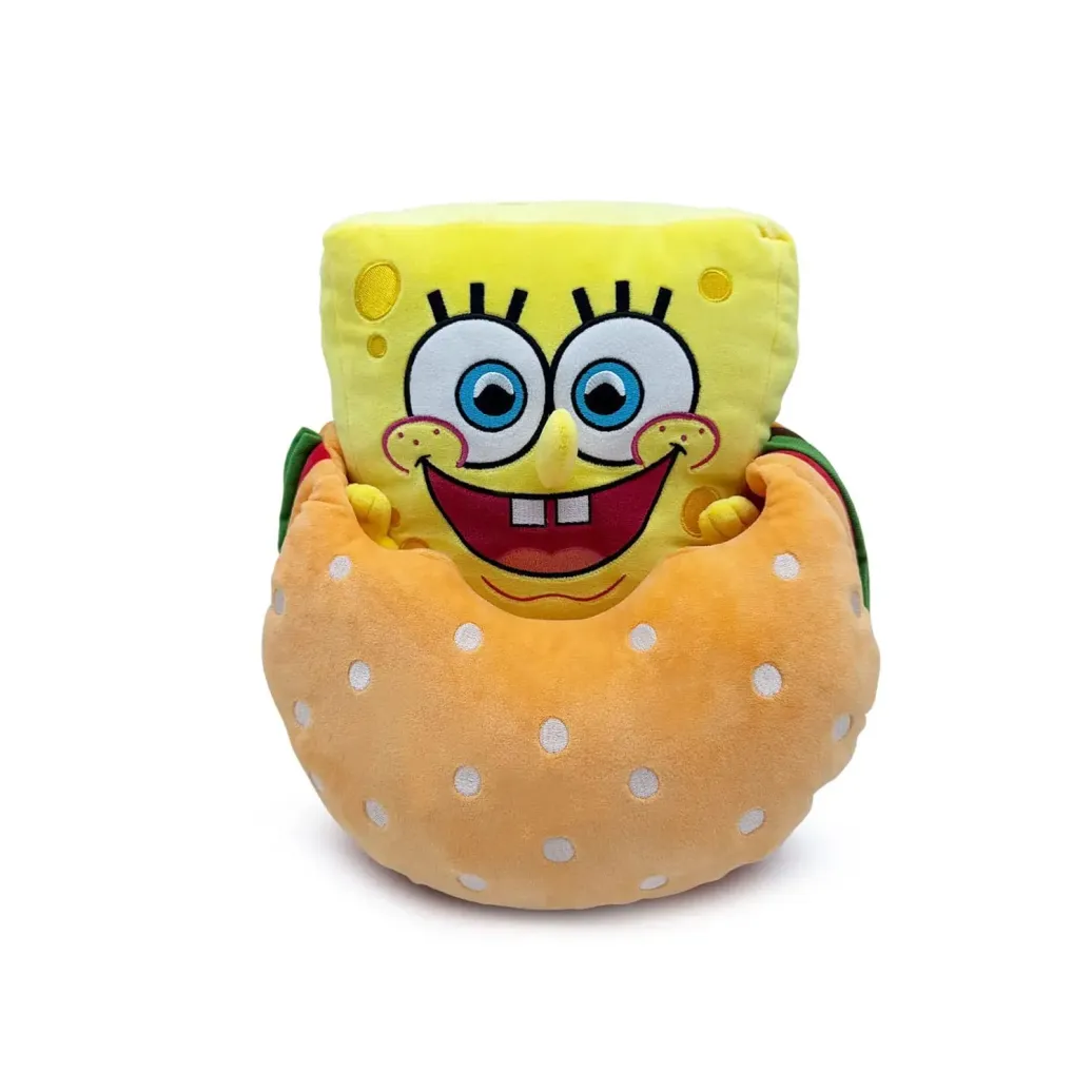 SpongeBob Schwammkopf Plüschfigur Krabbenburger 22 cm