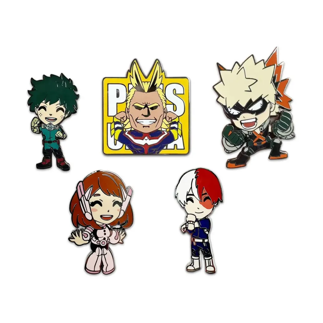 My Hero Academia Ansteck-Pins Set 5 cm (6)