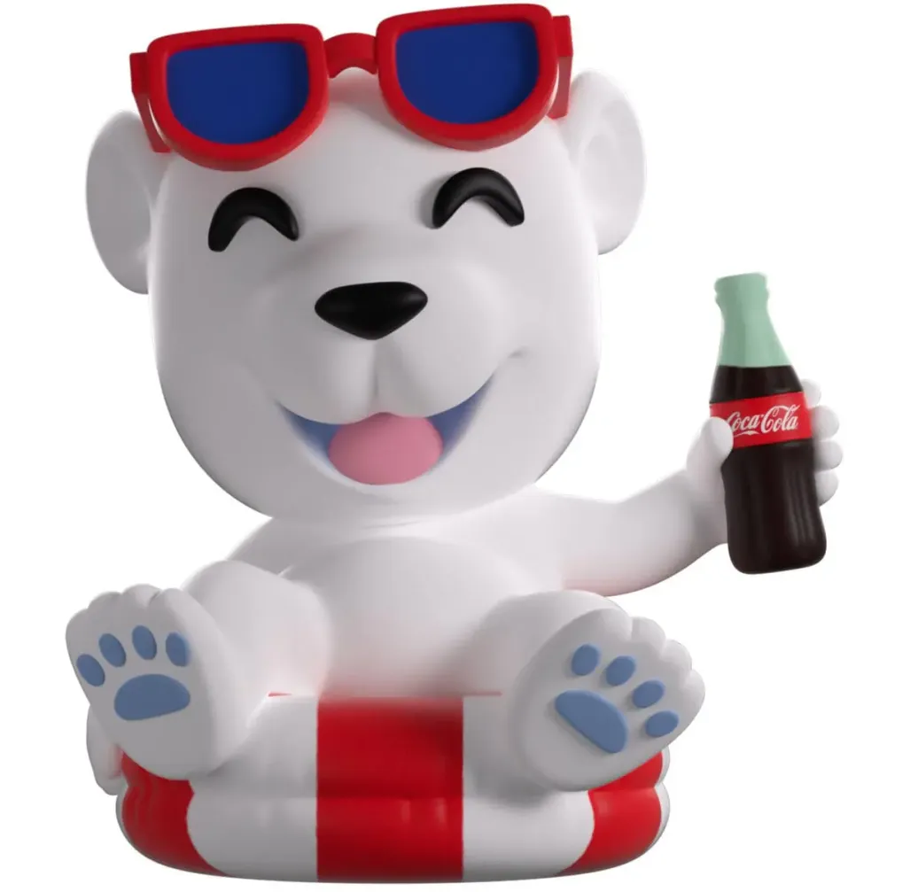 Coca-Cola Vinyl Figur Coca-Cola Polar Bear 8 cm