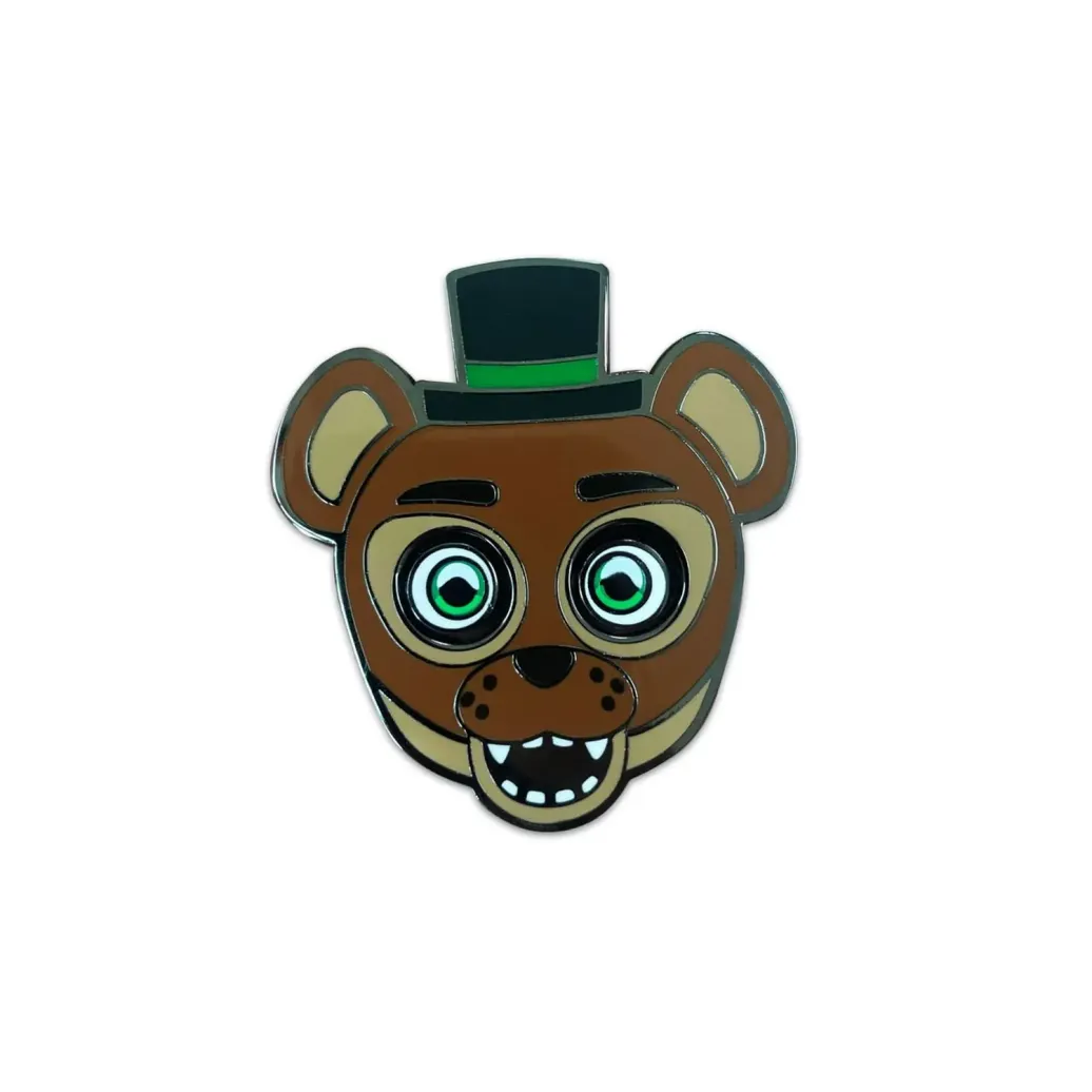 Five Nights at Freddy´s Ansteck-Pin Popgoes The Weasel Glow in the Drak Spinning 5 cm