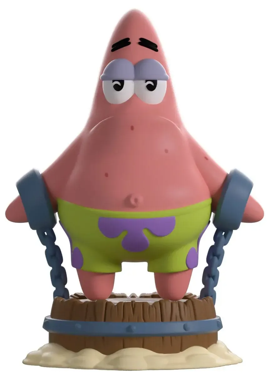 SpongeBob Schwammkopf Vinyl Figur Patrick In Chains 13 cm