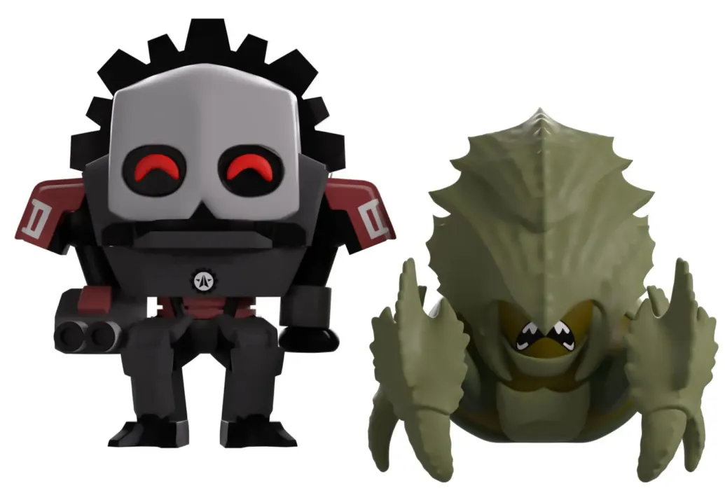 Helldivers 2 Monitor Buddiez Vinyl Figuren 2er-Pack Charger & Devastator 7 cm