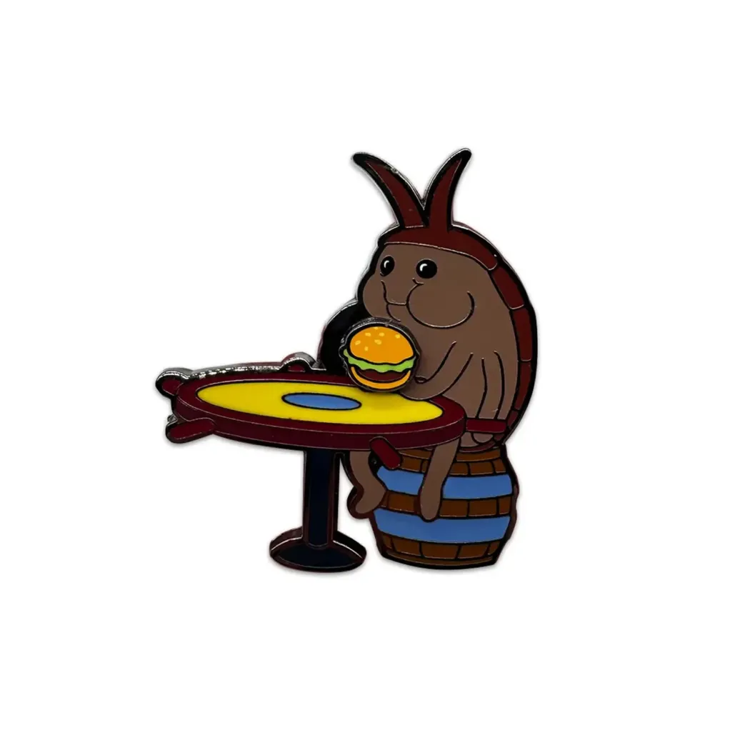 SpongeBob Schwammkopf Ansteck-Pin Cockroach 5 cm