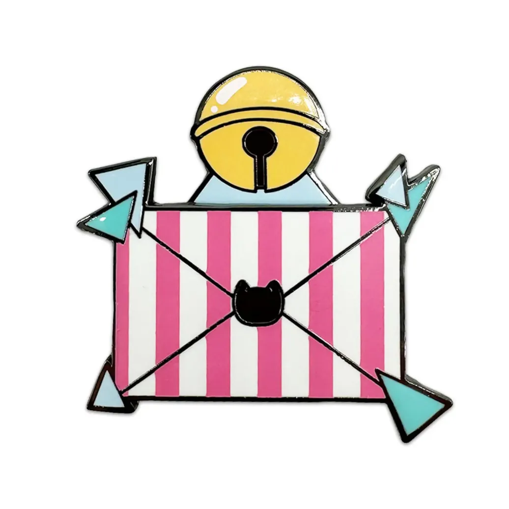 Bee and PuppyCat Bobble Ansteck-Pin Letter 5 cm