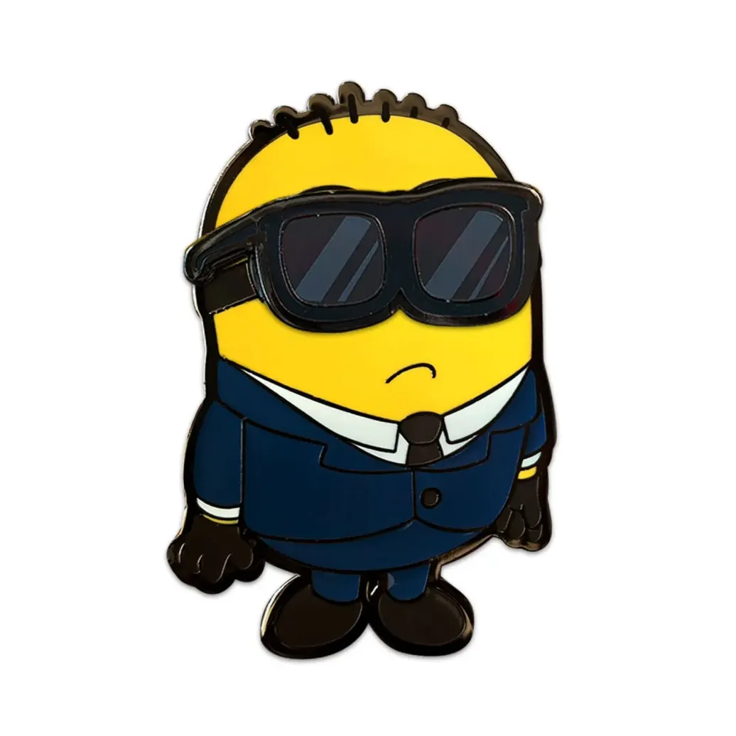 Ich - Einfach Unverbesserlich Ansteck-Pin Sunglasses Suit Minion 5 cm