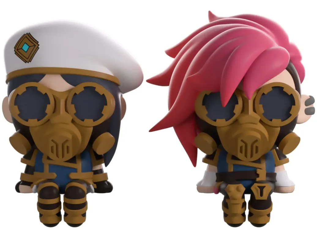Arcane Vinyl Figuren 2er-Pack Caitlyn & Vi Taskforce 7 cm