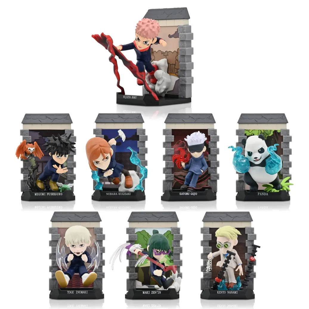 Jujutsu Kaisen Mystery Capsules Minifiguren Cursed 10 cm Display (12)