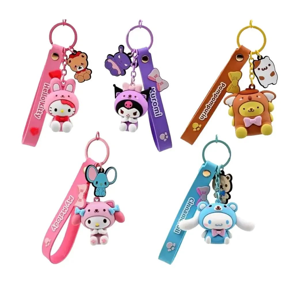 Sanrio Animal Series Schlüsselanhänger Hello Kitty and Friends Display (12)