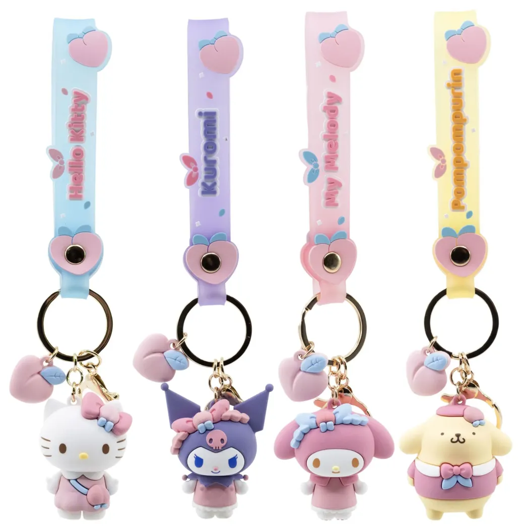 Sanrio Peach Series Schlüsselanhänger Hello Kitty and Friends Display (12)