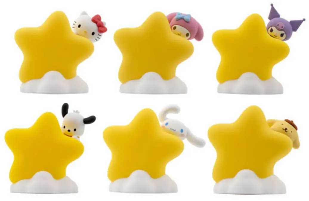 Sanrio Bedside Light Star Light Series Minifiguren Hello Kitty and Friends 8 cm Display (12)