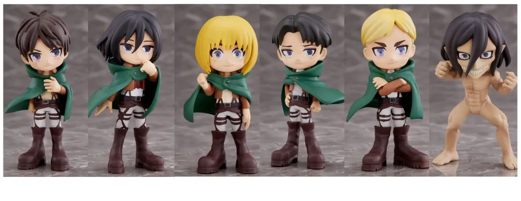 Attack On Titan Anime Series Minifiguren 9 cm Display (6)          