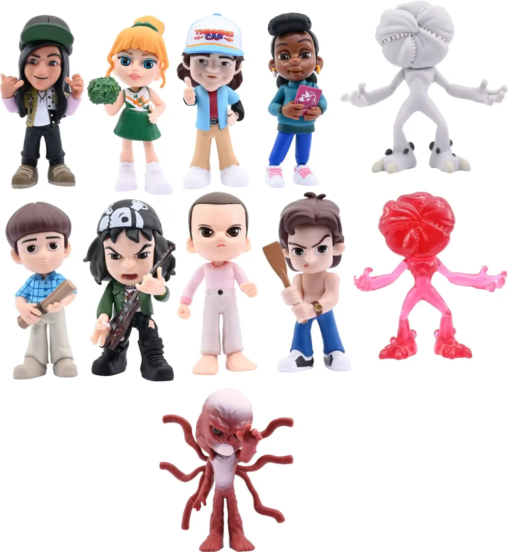 Stranger Things Secret Capsule Minifiguren Upside Down Value TV Series 2 7 cm Display (24)
