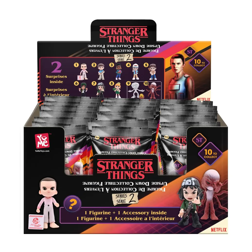 Stranger Things Secret Capsule Minifiguren Upside Down 2 7 cm Display (24)           