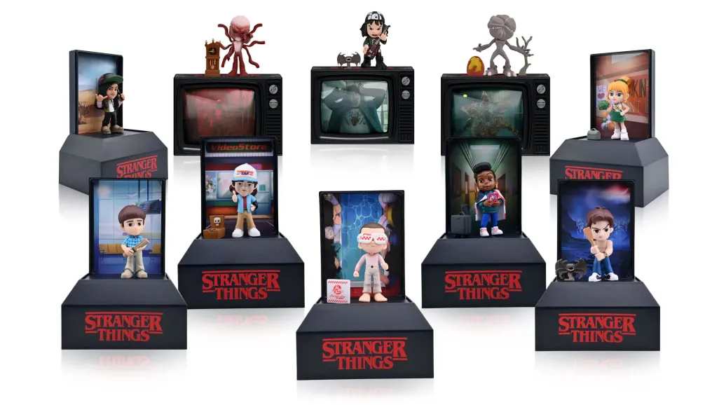 Stranger Things Secret Capsule Minifiguren Upside Down Series 2 7 cm Display (12)