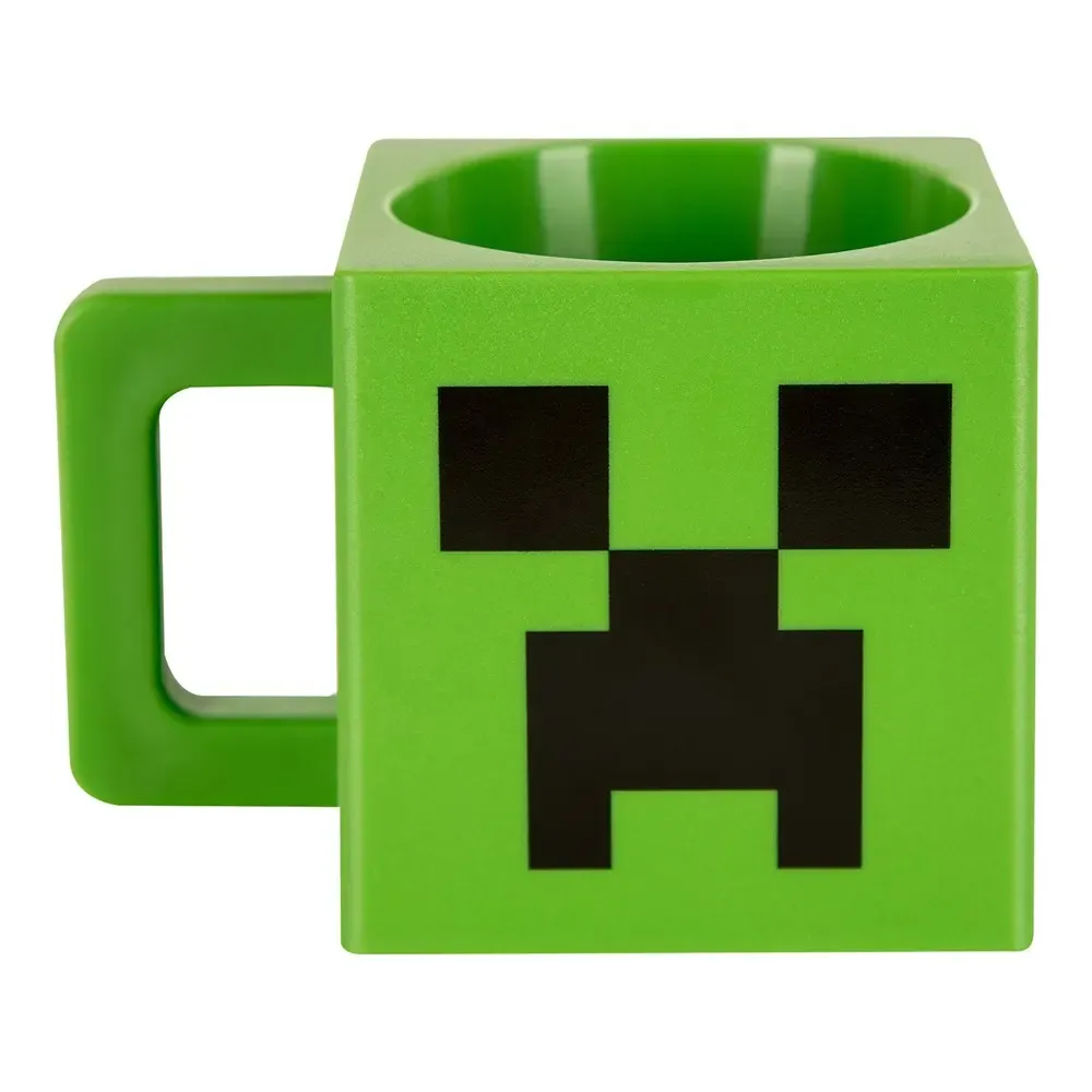 Minecraft Creeper Face PVC Tasse