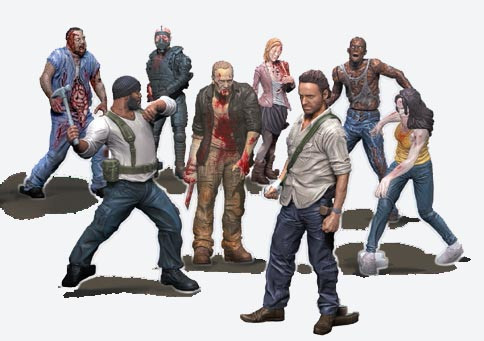 Walking Dead Blind Bag Figur S2 Building Sets Bausatz