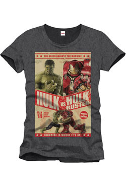 Avengers T-Shirt Hulk Vs Hulkbuster Größe L