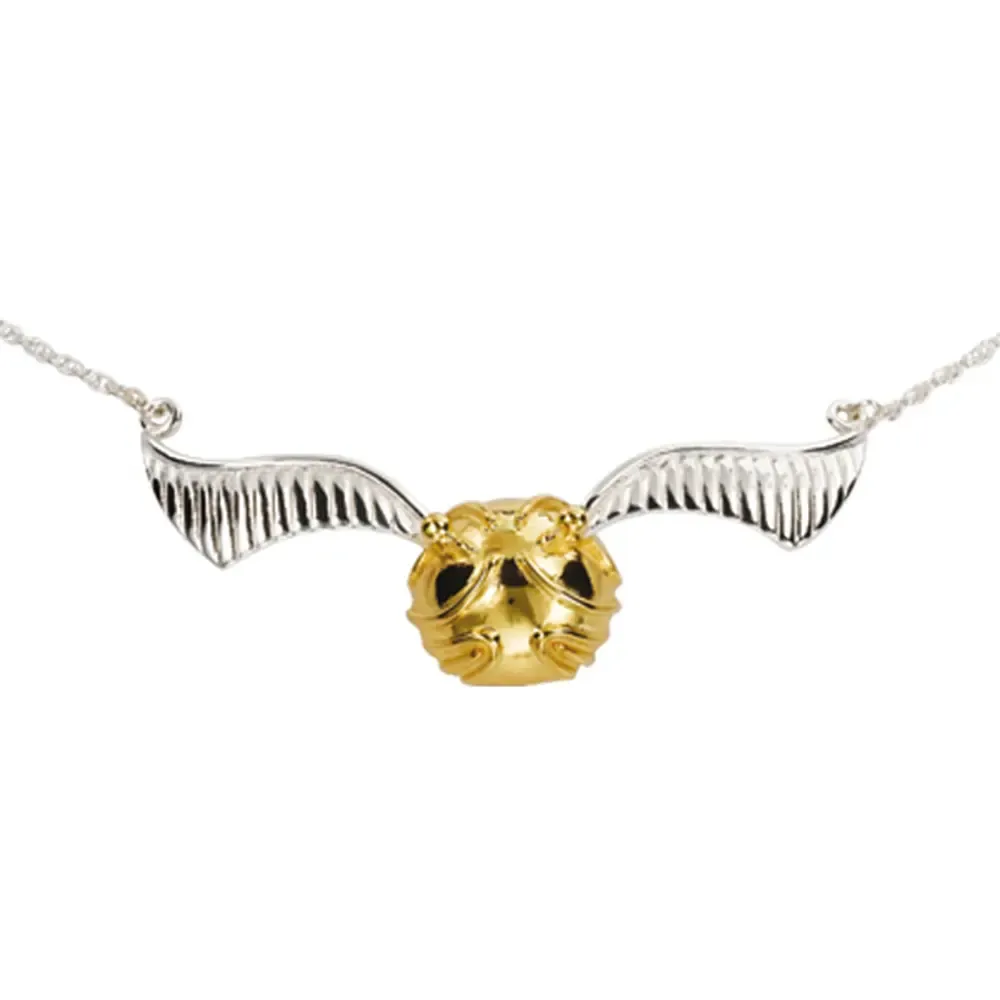 Harry Potter - Quidditch Der Goldene Schnitz Kette mit Anhänger