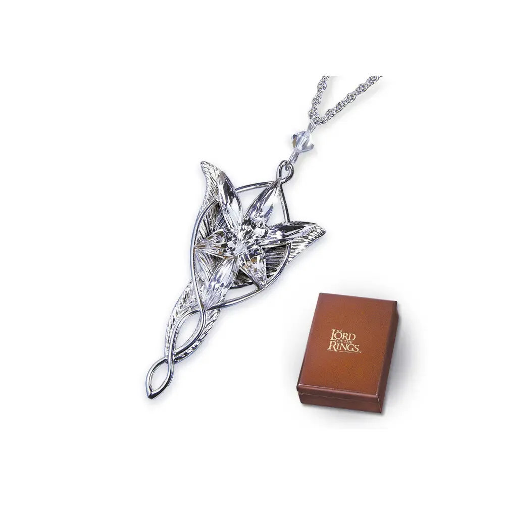 Herr der Ringe Anhaenger Arwens Abendstern (Sterling Silber)