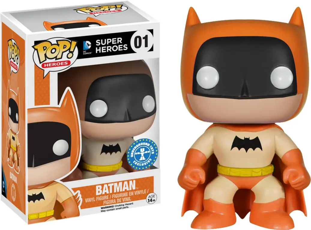 DC Comics Orange Batman POP! Figur 9 cm Exclusive