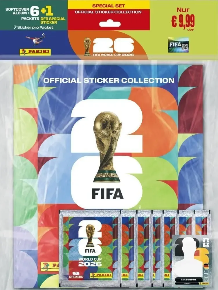 FIFA World Cup 2026 Sticker Collection Starter Pack *Deutsche Version*