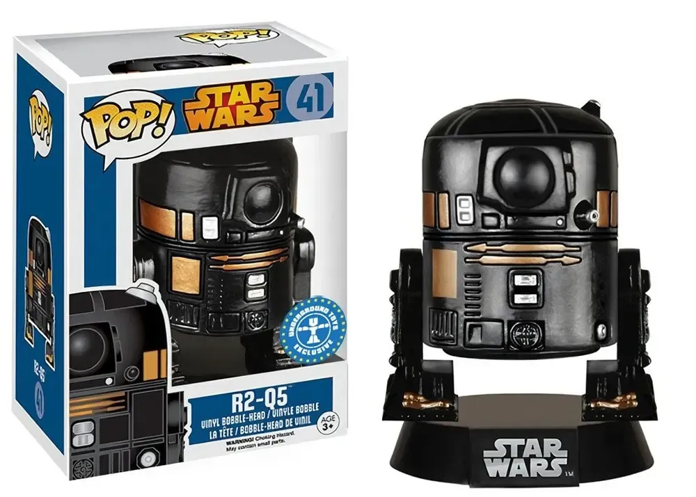 Star Wars R2-Q5 POP! Figur 10 cm Galactic Convention Exclusive