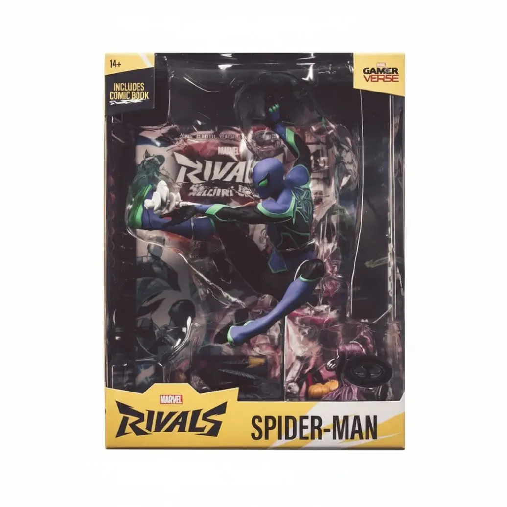 Marvel Rivals Collection Gamerverse 1/6 Actionfigur Spider-Man (Platinum Edition) 26 cm