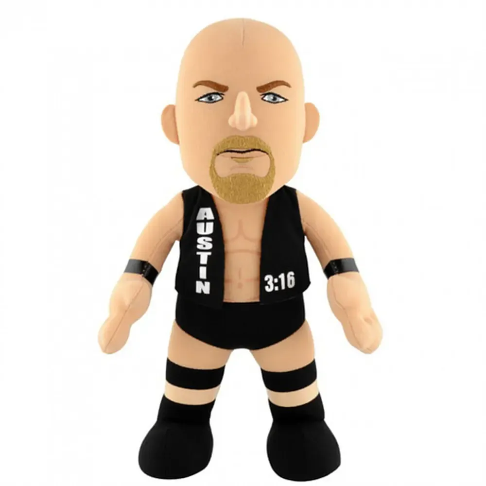 WWE Stone Cold Steve Austin Plüschfigur 25 cm