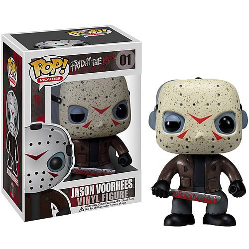 Freitag der 13. Pop Vinyl Movie No. 01 Wackelkopf-Figur Jason Vorhees 10 cm