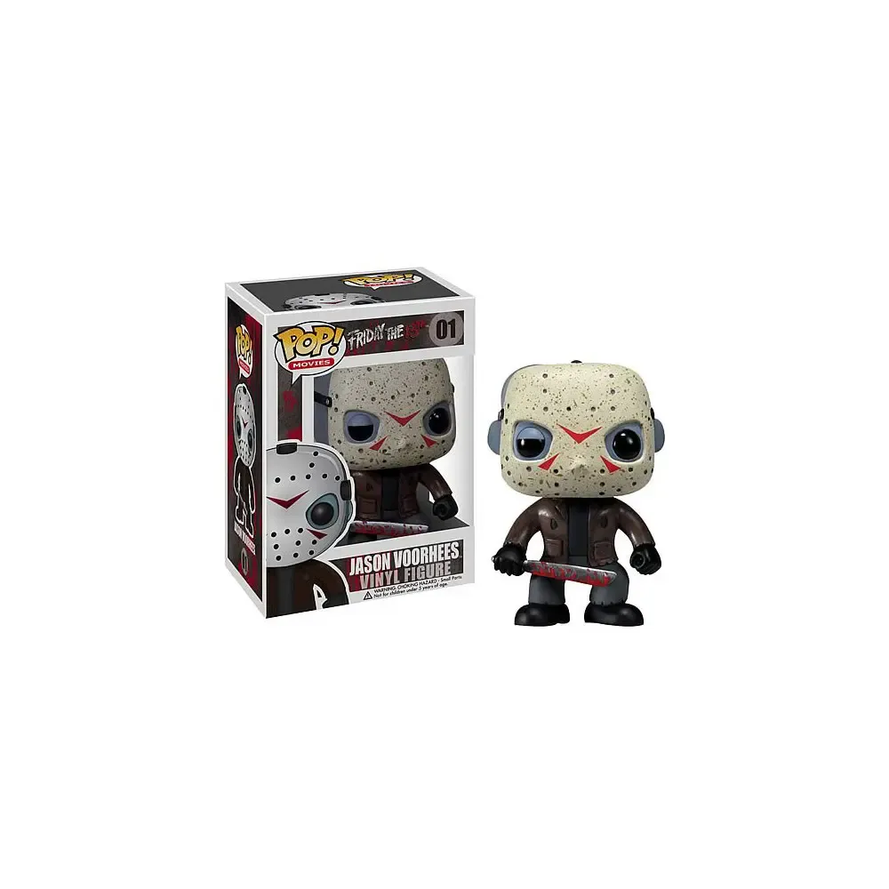 Freitag der 13. Pop Vinyl Movie No. 01 Wackelkopf-Figur Jason Vorhees 10 cm